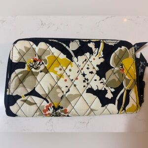 Vera Bradley Zip Around Wallet - Dogwood